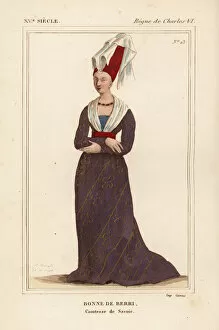 Comtesse Collection: Bonne of Berry, countess of Savoy, 1362-1435