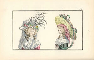 Bonnet a l Iphigenie and chapeau a la Colette