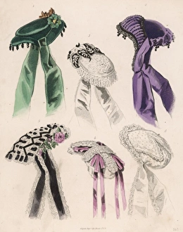 Bonnets & Hats 1860S Bonnets & Hats 1860S