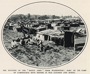 The Bonus Army Camp before it was Destroyed The Bonus Army Camp before it was Destroyed