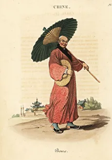 Librairie De Gide Fils Prints: Bonze monk or Fo priest, 18th century