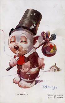 Bonzo dressed as a wanderer