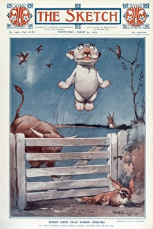 Escapes Gallery: Bonzo gets that spring feeling by George Studdy
