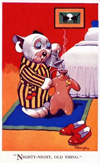 Bonzo - Postcard by George Studdy