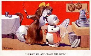 Bonzo - Postcard by George Studdy