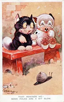 Bonzo - Postcard by George Studdy