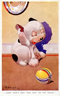 Bonzo - Postcard by George Studdy