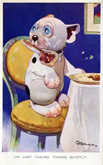 Bonzo - Postcard by George Studdy