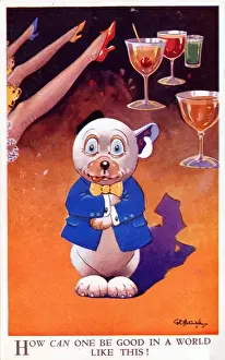 Bonzo - Postcard by George Studdy
