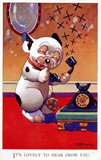 Bonzo - Postcard by George Studdy