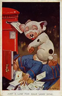 Bonzo posting a letter