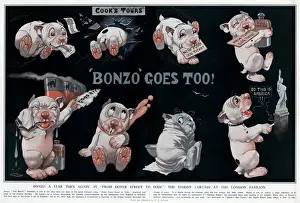 Departure Prints: Bonzo a star turn again... by George Studdy