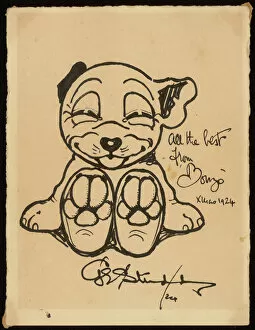 Bonzo with Studdy signature