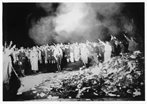 Libraries Prints: BOOK BURNING / 10. 5. 1933
