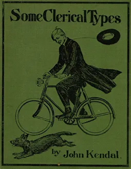 Images Dated 6th September 2018: Book cover, Some Clerical Types by John Kendal
