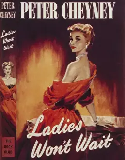 Seduction Prints: Book cover by David Wright Ladies Won t Wait by Peter Cheney