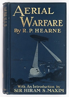 Images Dated 28th May 2012: Book cover design, Aerial Warfare