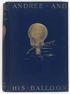Andree Gallery: Book cover design, Andree and his Balloon