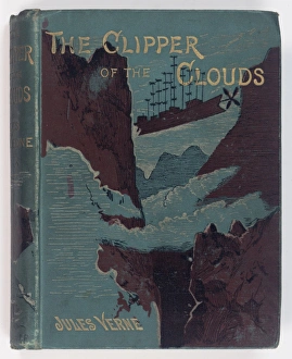 Images Dated 28th May 2012: Book cover design, The Clipper of the Clouds