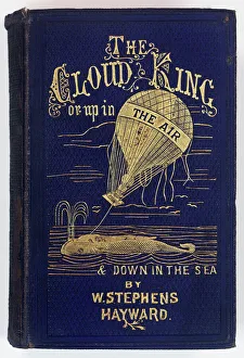 1866 Gallery: Book cover design, The Cloud King