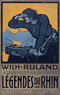 Legends Prints: Book Cover - Legendes du Rhin by Wilhelm Ruland