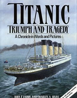 Chronicle Collection: Book cover, Titanic, Triumph and Tragedy
