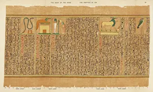 Crocodile Prints: Book Dead 27 Religion Egypt Serpent Se Ta Crocodile
