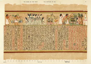 Offerings Prints: BOOK OF THE DEAD PLATE 6