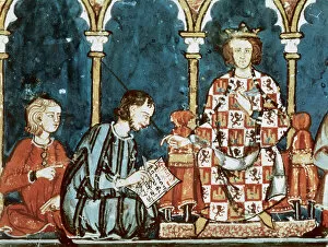 Alphonse Collection: Book of Games, 1282, by Alfonso X of Castile (1221-1284)