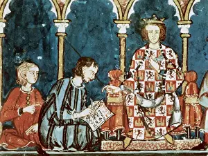 Andalusia Prints: Book of Games, 1282, by Alfonso X of Castile (1221-1284)