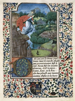 Sociales Collection: Book of Hours of the Countess of Bertiandos. 16th