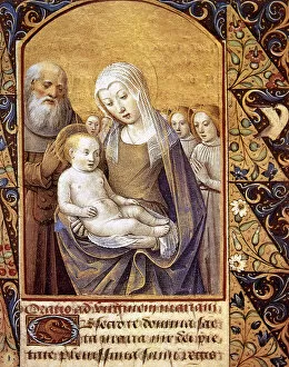 Apostolic Gallery: Book of Hours. Life of the Virgin. 15th century