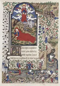 1430 Prints: Book of Hours of Marguerite d Orlors. ca. 1430