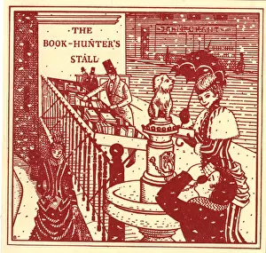 Bookstall Prints: The Book Hunters Stall