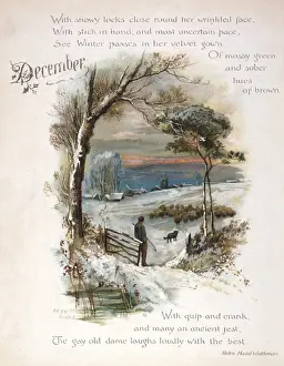 Book illustration -- December