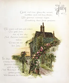 Book illustration -- July