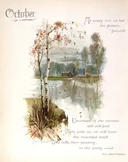 Autumnal Prints: Book illustration -- October
