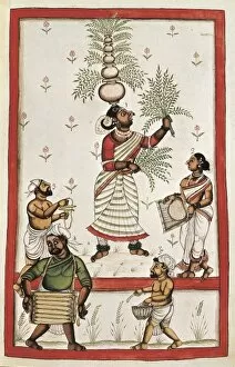 Moghul Gallery: Book of the Moghul. Ms. 8300. 17th c. Smallpox