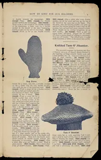 Book of patterns: Women & War - How to knit and crochet