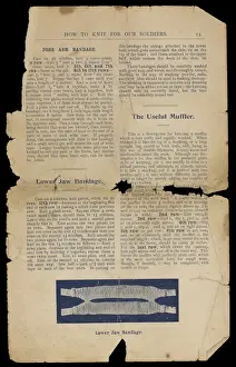 Book of patterns: Women & War - How to knit and crochet