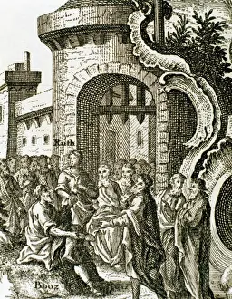 Ruth Prints: The Book of Ruth. Wedding of Boaz and Ruth