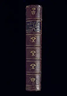 Book spine of Darwins Researches