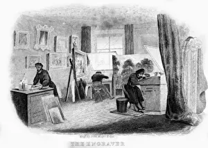Book of Trades, The Engraver