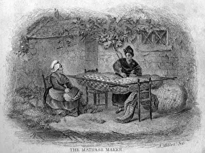 Mattress Prints: Book of Trades, The Matrass Maker