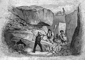 Images Dated 29th December 2015: Book of Trades, The Quarry Man