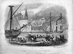 1841 Prints: Book of Trades, The Ship Carpenter