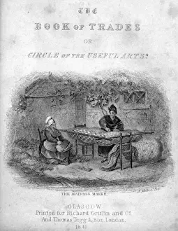 Mattress Prints: Book of Trades, Title Page