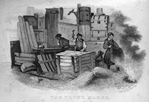 Crate Prints: Book of Trades, The Trunk Maker
