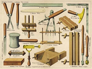 Mallet Gallery: Bookbinding Tools 1875