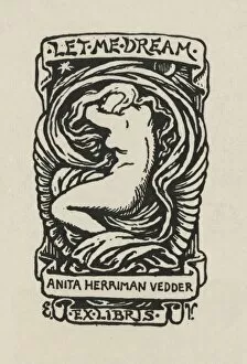 Anita Gallery: Bookplate of Anita Herriman Vedder, Rome, Italy